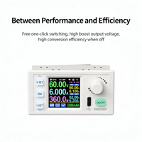 Module d'alimentation CC Buck-Boost RK6006H BT 0-60V 6A 360W, régulateur de tension et de courant réglable pour test de batterie, laboratoire et réparation