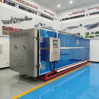 Industriële voedselveilige vriesdroogmachine voor de productielijn van knapperige groenten en fruit