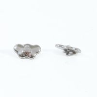2025 meilleur prix F136 titane nuage boucles d'oreilles 16G Labret Piercing bijoux