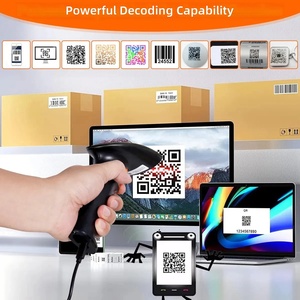 Lecteur de codes-barres sans fil BWHS-25 STD 2D 1D <span class=keywords><strong>QR</strong></span> 2.4G, nouvelle conception, haute performance, plug-and-play, pour POS, commerce de détail - Product Image 4