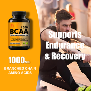 Capsules BCAA à Marque Blanche OEM pour l'Énergie, l'Endurance, la Récupération Musculaire – Complément Sportif avec Acides Aminés à Chaîne Ramifiée - Product Image 2
