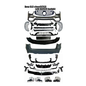 <span class=keywords><strong>Precio</strong></span> de fábrica Facelift parachoques bodykit autopartes para 2020-2022 <span class=keywords><strong>Mercedes</strong></span> Benz GLC X253 Upgrade GLC63S AMG bodykit - Product Image 1