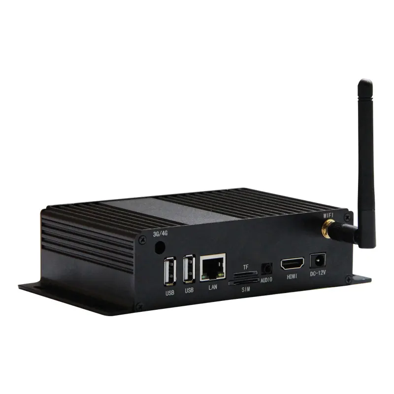 Windows 10 CUP I3 I5 I7 PC Full HD 1080 P Media player box with multi internet connection for display advertising