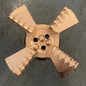 3 bıçak 4 bıçak <span class=keywords><strong>6</strong></span> inç içbükey su kuyusu sondaj elmas <span class=keywords><strong>PDC</strong></span> olmayan Coring matkap uçları - Product Image 3