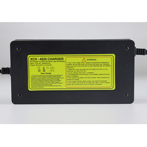 <span class=keywords><strong>Cargador</strong></span> de Batería de Plomo-Ácido Portátil Inteligente Industrial de <span class=keywords><strong>48V</strong></span> <span class=keywords><strong>20Ah</strong></span> para Bicicleta Eléctrica, Scooter, con 18 Meses de Garantía - Product Image 4