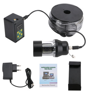 360 Độ Xoay 100 M Dưới Nước Fishing Máy Ảnh FISH FINDER Với DVR Ghi IP68 Không Thấm Nước 38 Đèn LED - Product Image 5