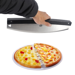 베이킹 액세서리 스테인레스 스틸 상업용 피자 커터 슬라이서 나이프 피자 도구 - Product Image 2
