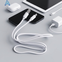 Cable USB-A a tipo C de 6A OEM con longitud personalizable de 100 cm para transferencia de datos y carga, cable USB para adaptadores, cargadores y teléfonos.