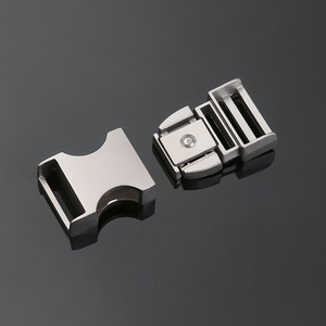 Hebilla de Liberación Lateral Metálica Jiuyuan Q137-15 Plateada, Resistente, para Bolsos - Product Image 1