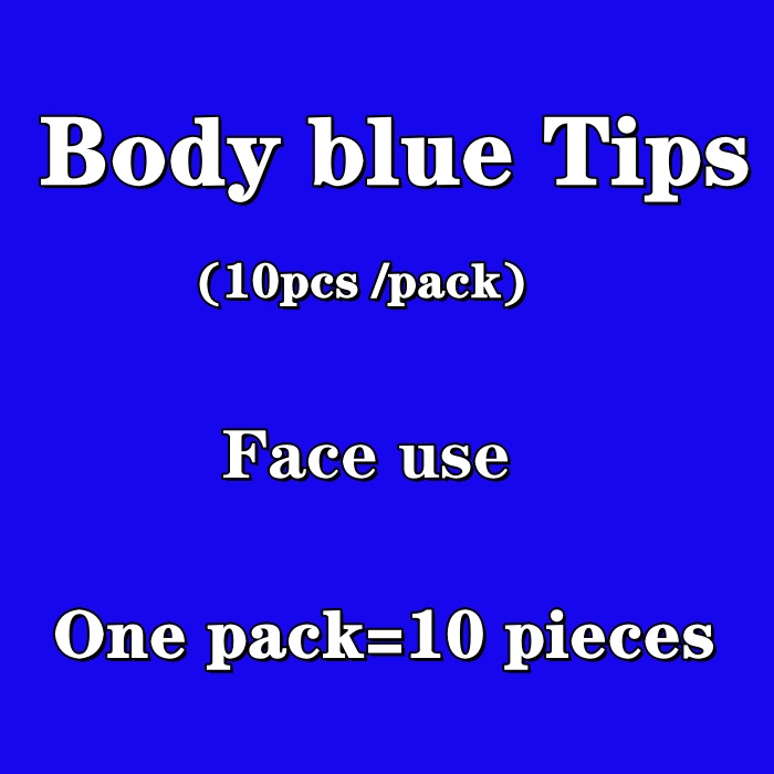 Body blue tips=10 pieces