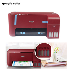 Impresora de inyección de tinta de cuatro colores A4 L3117 de bajo coste y fácil de usar, unidad de impresión e impresión de inyección de tinta + impresoras - Product Image 4