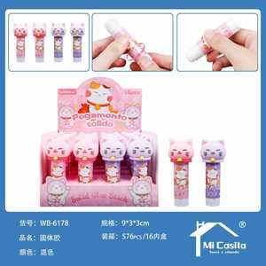 Wagyu Solid Glue Stick 16Pcs Cat Design For Kids Craft - Product Image 3