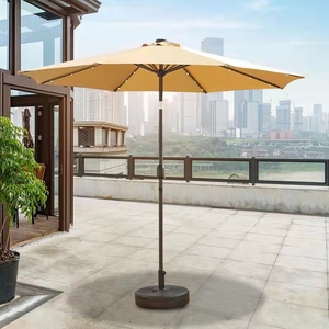 <span class=keywords><strong>Sombrilla</strong></span> de Exterior Moderna Personalizable de 9 Pies de Largo, Impermeable y Resistente al Viento, <span class=keywords><strong>para</strong></span> Uso con Muebles de Exterior - Product Image 6
