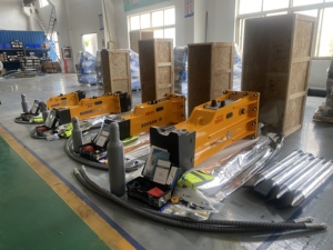 Essential New Construction SB60 Hydraulic Breaker Gearbox Motor with Breaker Box Chisel Hammer Mining Pump for Construction - Product Image 2