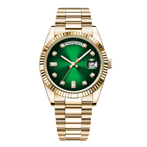 Reloj mecánico de lujo para hombre, 36mm, cristal de zafiro, calendario automático, resistente al agua, de alta calidad - Product Image 1