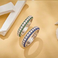 Bracelet chaîne tennis en laiton en forme de poire avec diamants ronds et incrustation de corindon rouge bicolore, style classique neutre, cadeau d'anniversaire