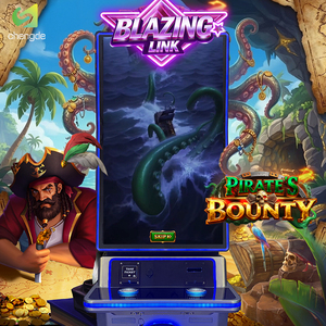 Juego de Mesa Blazing Link en Inglés para el Mercado Estadounidense, 6 en 1, Juego de Mesa Pirate's Bounty Reel Spin - Product Image 1