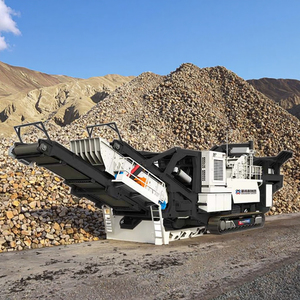 Hiệu quả cao công suất 150-350 TPH theo dõi đá di động máy nghiền tác động thực vật cho mỏ đá dolomit - Product Image 5