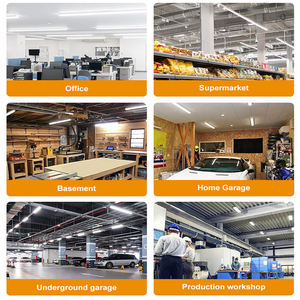 Accesorio de iluminación <span class=keywords><strong>fluorescente</strong></span> para almacenamiento en frío de supermercado, soporte de lámpara de <span class=keywords><strong>tubo</strong></span> <span class=keywords><strong>doble</strong></span> individual, soporte de <span class=keywords><strong>tubo</strong></span> LED T8 - Product Image 5