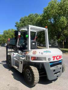 Montacargas de 7 Toneladas en Venta, Diésel, Mástil de Dos Etapas, Altura de Elevación de 3 m, Motor TCM FD70 Original de Japón Usado, Entrega Rápida - Product Image 5