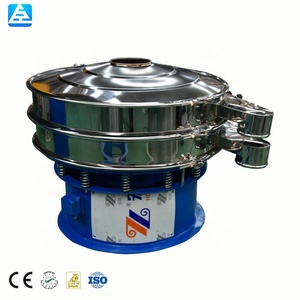 Fabrika doğrudan tedarik büyük kapasiteli büyük kum titreşimli ekran taşlama elek makinesi Motor sağlanan gıda işleme dairesel - Product Image 6