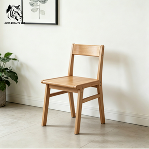 Fábrica de muebles, mejor precio, personalizable, gran stock, silla de hotel ecológica, nueva moda, muebles de comedor, silla de comedor de madera - Product Image 2