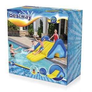 Bestway 2023 Sản phẩm mới 52453 chơi hồ bơi Kid bơi công viên nước <span class=keywords><strong>Inflatable</strong></span> trượt nước hồ bơi khổng lồ cho bé - Product Image 3