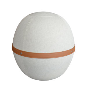 Ballon de yoga en <span class=keywords><strong>lin</strong></span> avec sangle en cuir, anti-éclatement, pour l'entraînement de base à domicile et la musculation du tronc - Product Image 2