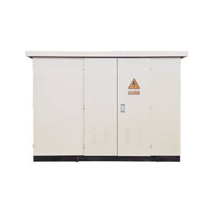 Boîtier de transformateur monté sur tampon haute tension 160kva <span class=keywords><strong>série</strong></span> <span class=keywords><strong>américaine</strong></span> distribution en forme de boîte sous-station compacte combinée - Product Image 1
