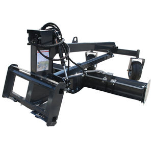 Accesorio de Niveladora Hidráulica para Minicargadora con Motor Central para Operaciones de Nivelación con Cuchilla de Carburo de Tungsteno - Product Image 4