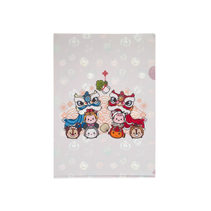 Cartella a L Personalizzata A4 in <span class=keywords><strong>Plastica</strong></span> Trasparente PP con Chiusura Elastica - Product Image 1