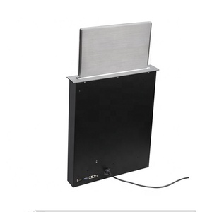 15.6 Inch <b>Computer</b> Lift Motorized Hidden Monitor Projector Ultra-thin Screen LCD Paperless Conference System JN-15.6 <b>Microphone</b> - Product Image 5
