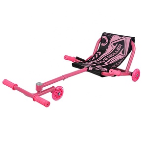 Jouets pour bébés, scooter à roulettes ondulées, 3 roues, roues en PU de 120 mm avec lumière - Product Image 2