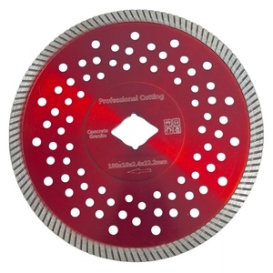 Lame diamantée semi-silencieuse multi-usages USA EN13236 de 4,5'', 5'', 7'', 9'', 10'', 12'', 14'' pour la découpe humide et sèche du quartz, du granit et du béton - Product Image 2