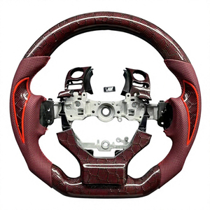 พวงมาลัยคาร์บอนไฟเบอร์แท้แบบกำหนดเองสำหรับ Lexus IS 250 300 <span class=keywords><strong>350</strong></span> IS F ปี 2006 2007 2008-2013 2014 2015-2020 <span class=keywords><strong>2021</strong></span> 2022 - Product Image 6