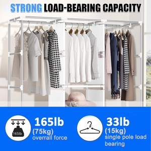 New <b>Foldable</b> <b>Wardrobe</b> Simple Non Woven <b>Wardrobe</b> Storage Portable Multi Layer <b>Wardrobe</b> for Storage Organization - Product Image 4