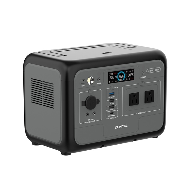 500Wh 512Wh All In One Lifepo4 Portable Power Station Solar Generator 800W