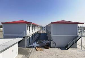 Zincato acciaio pieghevole contenitore <span class=keywords><strong>casa</strong></span> industriale prefabbricato staccabile unità per le scuole Home office pannello Sandwich <span class=keywords><strong>architettura</strong></span> - Product Image 4