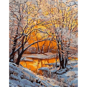 Il produttore personalizza le immagini personalizzate della <span class=keywords><strong>pittura</strong></span> a <span class=keywords><strong>olio</strong></span> di arte di colore fai da te per adulti con i numeri - Product Image 3