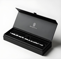 Boîte cadeau de luxe pour clarinet, personnalisée avec estampage à chaud UV, en forme de livre, pour cadeaux de groupe, recyclable
