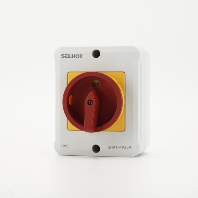 SHP1 Ip65 Waterproof Isolating Switch Ac Dc Battery Isolation Switch for Heavy-duty Battery Surface Mounted  Isolator Switch
