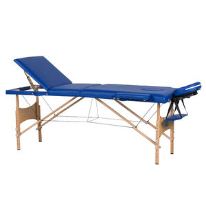 Diskon besar meja <span class=keywords><strong>Chiropractic</strong></span> kulit isi busa 3 bagian lipat tempat tidur kecantikan tempat tidur pijat untuk terapi fisik Spa - Product Image 5