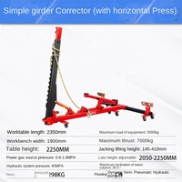 Plateforme mobile pour outils de réparation automobile TOORCAR SMJ-10, structure simple en acier, correcteur de poutre, machine de réparation de tôles 3500 kg