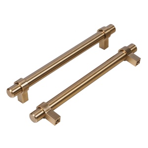 Poignées de meubles de haute qualité matériel de tiroir populaire poignée en métal Champagne <span class=keywords><strong>Bronze</strong></span> tire poignée meubles chambre tire - Product Image 4