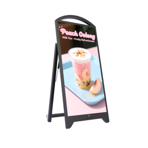 Affiche numérique de haute qualité, panneau LED pliable, écran d'affichage LED portable sur pied pour la publicité en magasin - Product Image 5