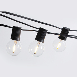 Andysom <span class=keywords><strong>G40</strong></span> 25ft 25 Đèn LED Luces Trang Trí Ngoài Trời Đèn Dây Chạy Bằng Năng Lượng Mặt Trời Cho Ngày Lễ Navidad - Product Image 4