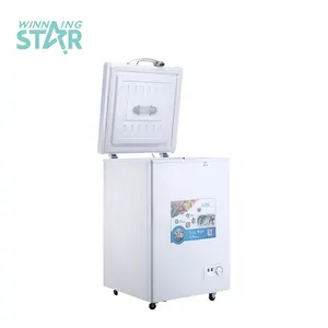 WINNING STAR BG-448เครื่องทำความเย็นประตูแข็ง AC240V 78L การแช่แข็งแบบเต็มรูปแบบแนวนอนเปิดตู้แช่แข็งประตูเดียว