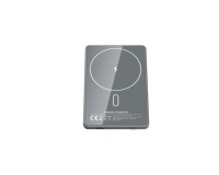 Personnaliser le logo Banque d'alimentation 3C 5000mAh avec écran LED PD 22.5W Chargeur sans fil portable Banques d'alimentation