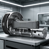 Moteur de volet roulant central électrique 220V, moteur de porte automatique à enroulement pour usage industriel et hôtelier, capacité de charge 170NM 190KG