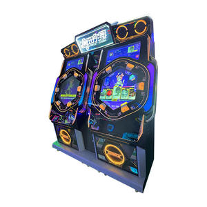 Máquina de juego de baile de batalla de música Arcade de doble jugador grande, equipo de entretenimiento que funciona con monedas con construcción de plástico metálico - Product Image 4